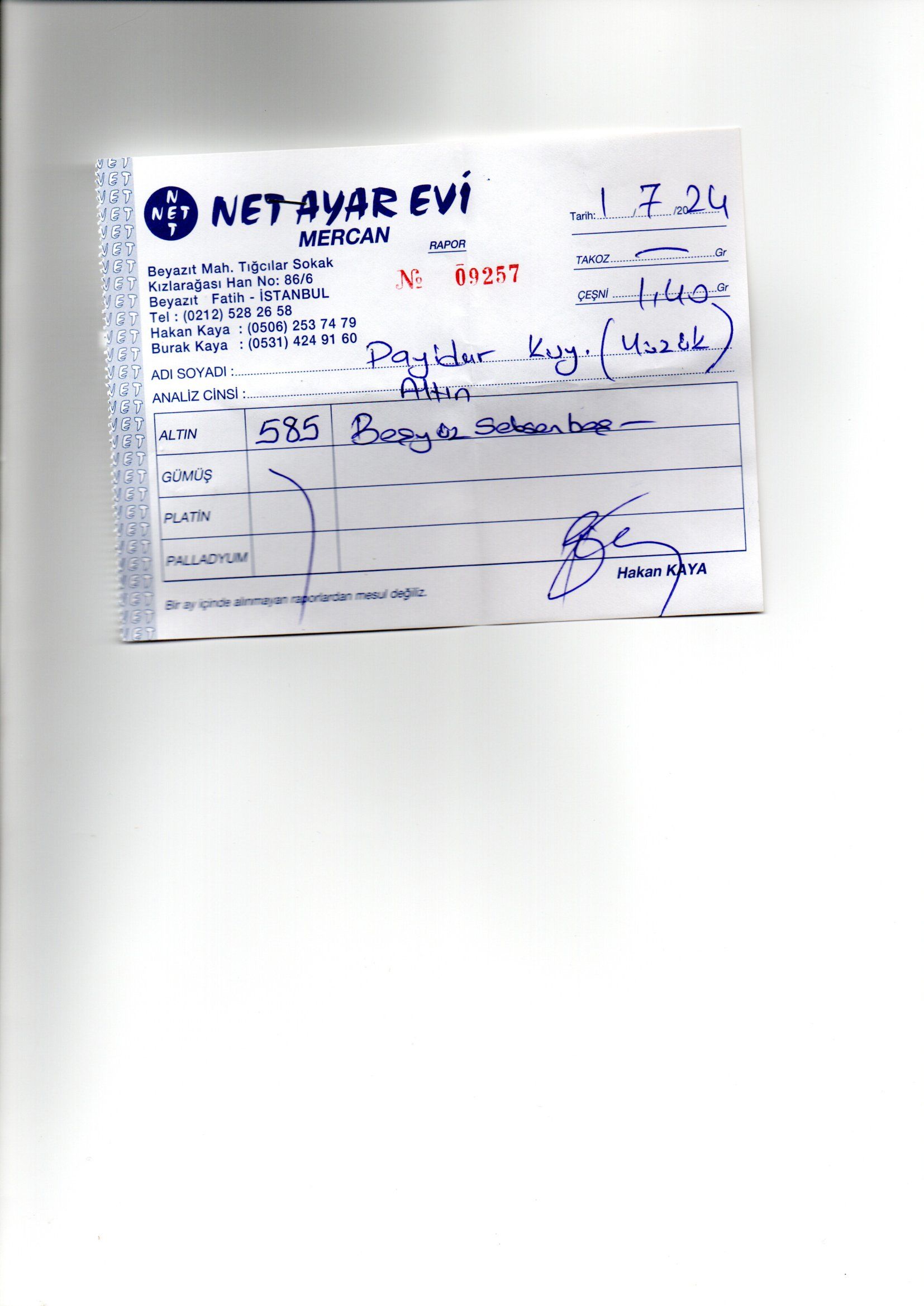 PAYİDAR KUYUMCULUK