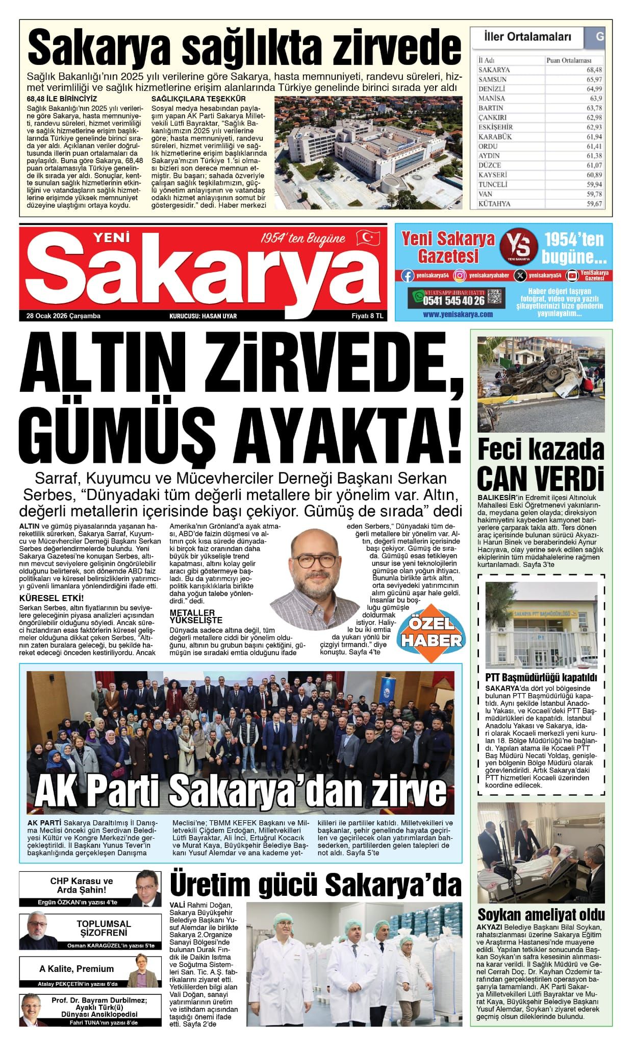 Altın Zirvede Gümüş ise Sıradaki Hamle!