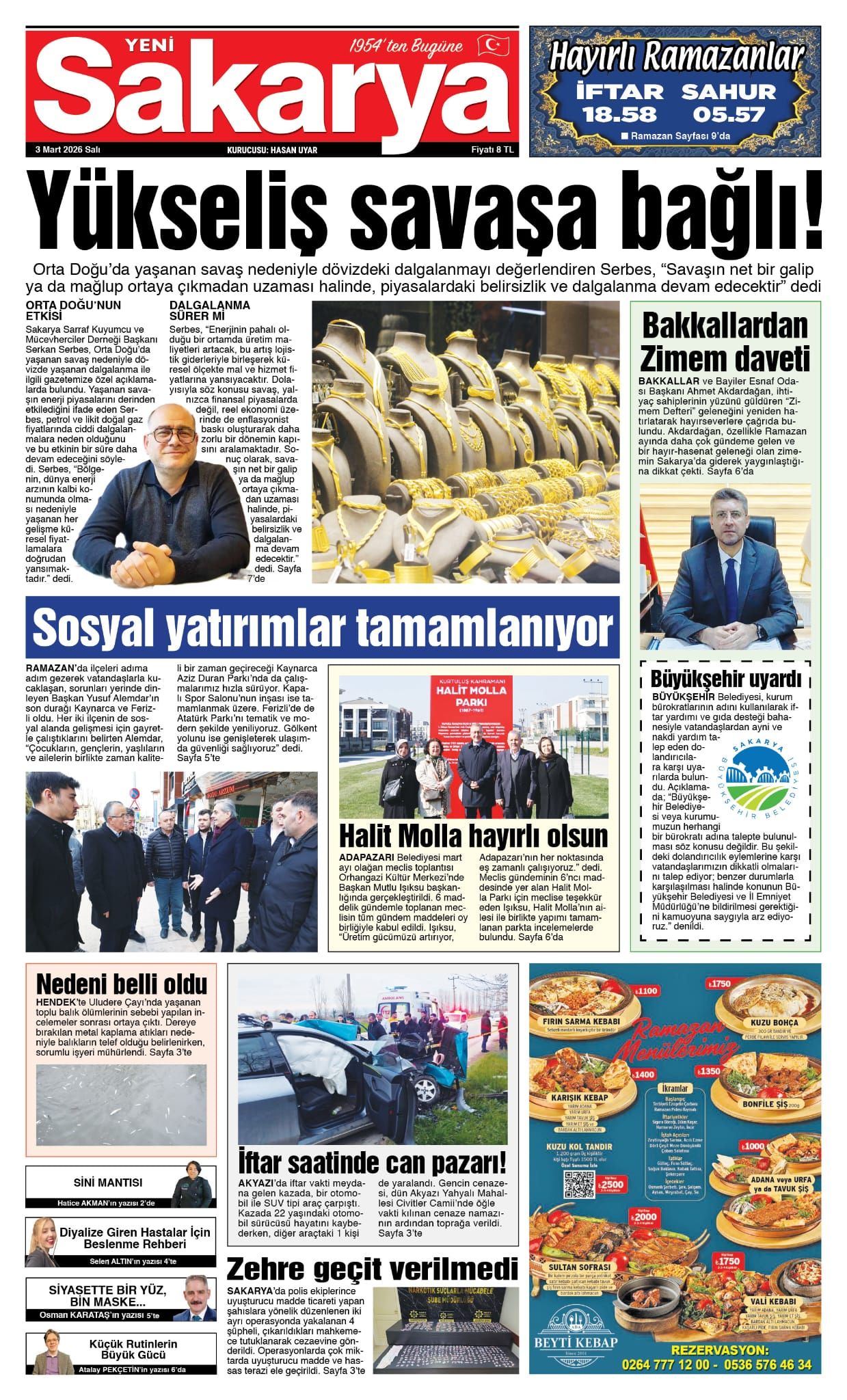 Altın Yükselişi Savaşa Bağlı